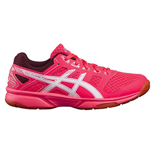 ASICS Unisex-Kinder Volleyballschuhe Gel-Flare 6 GS Multisport Indoor Schuhe, pink