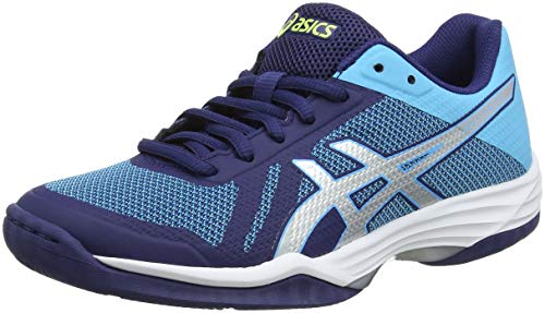 ASICS Damen Gel-Tactic Volleyballschuhe, blau