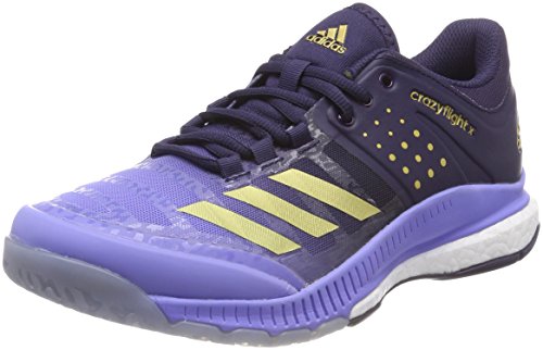 adidas Damen Crazyflight X W Volleyballschuhe, violett