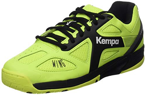 Kempa Unisex-Kinder Wing Junior Caution Volleyballschuhe, mehrfarbig